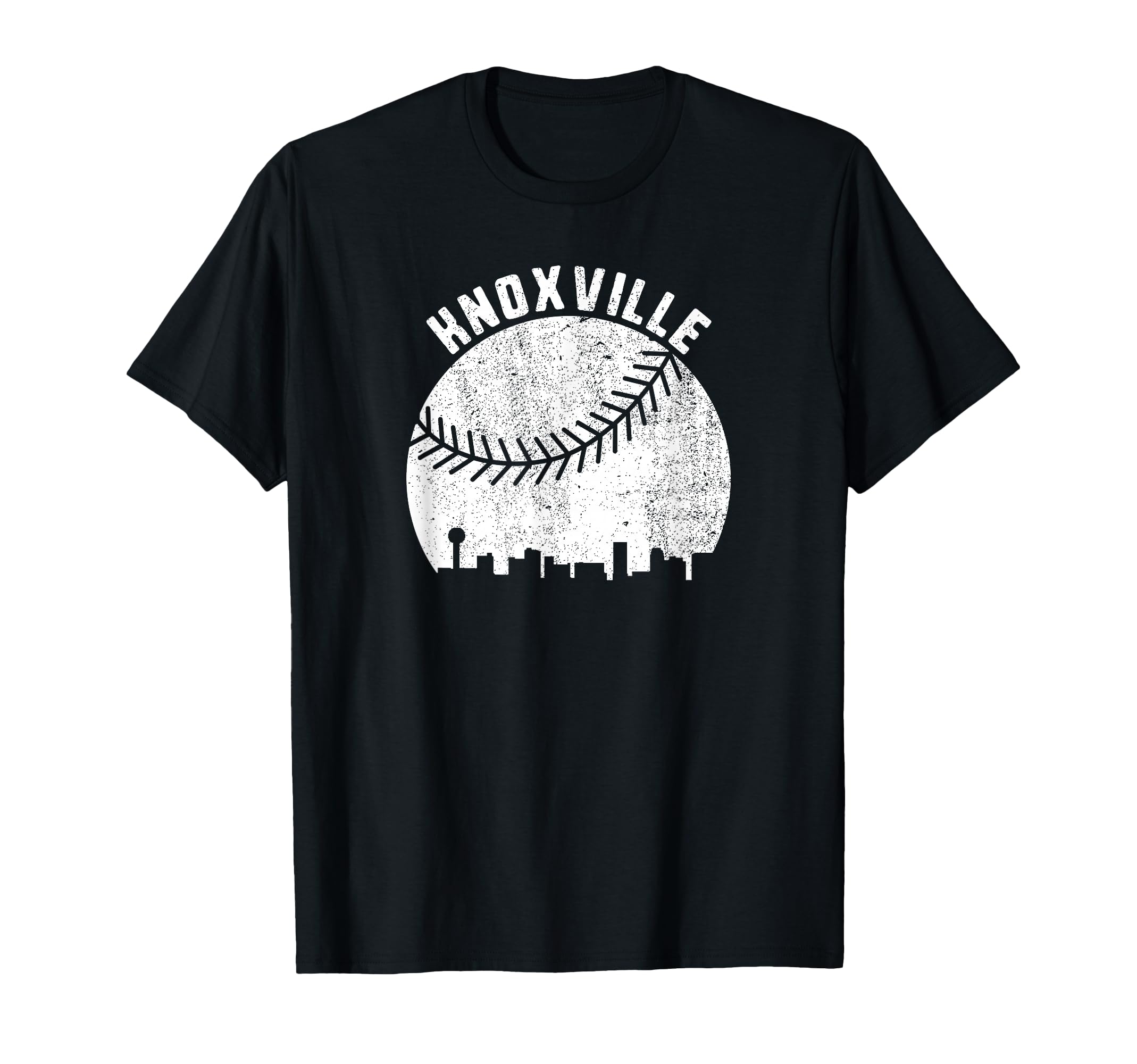 Knoxville Skyline Baseball Fan T-Shirt - Novelty Apparel Men Women - T-Shirt, Sweatshirt, Hoodie
