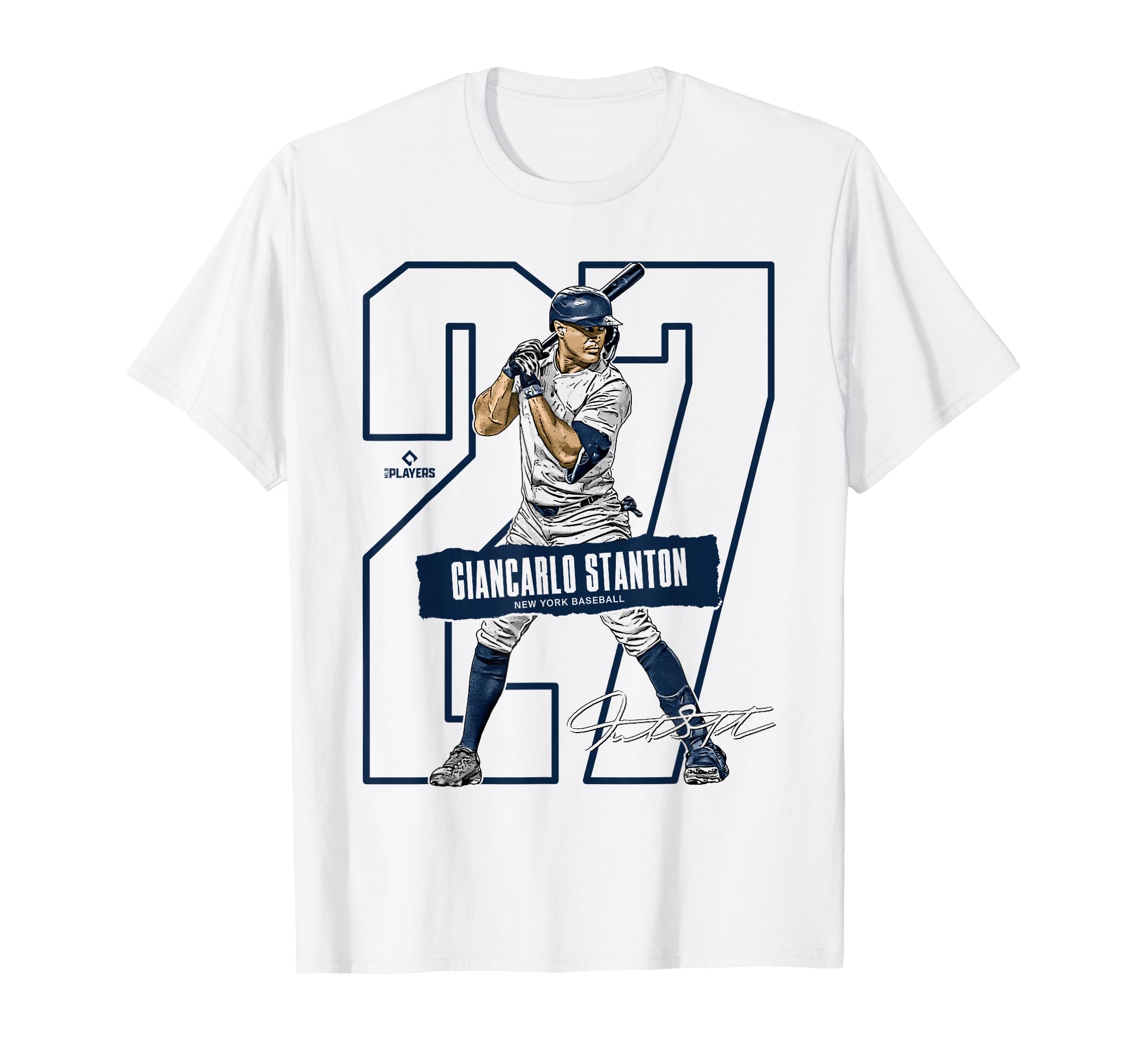 Giancarlo Stanton New York Baseball T-Shirt - Unique Graphic for Adults - T-Shirt, Sweatshirt, Hoodie