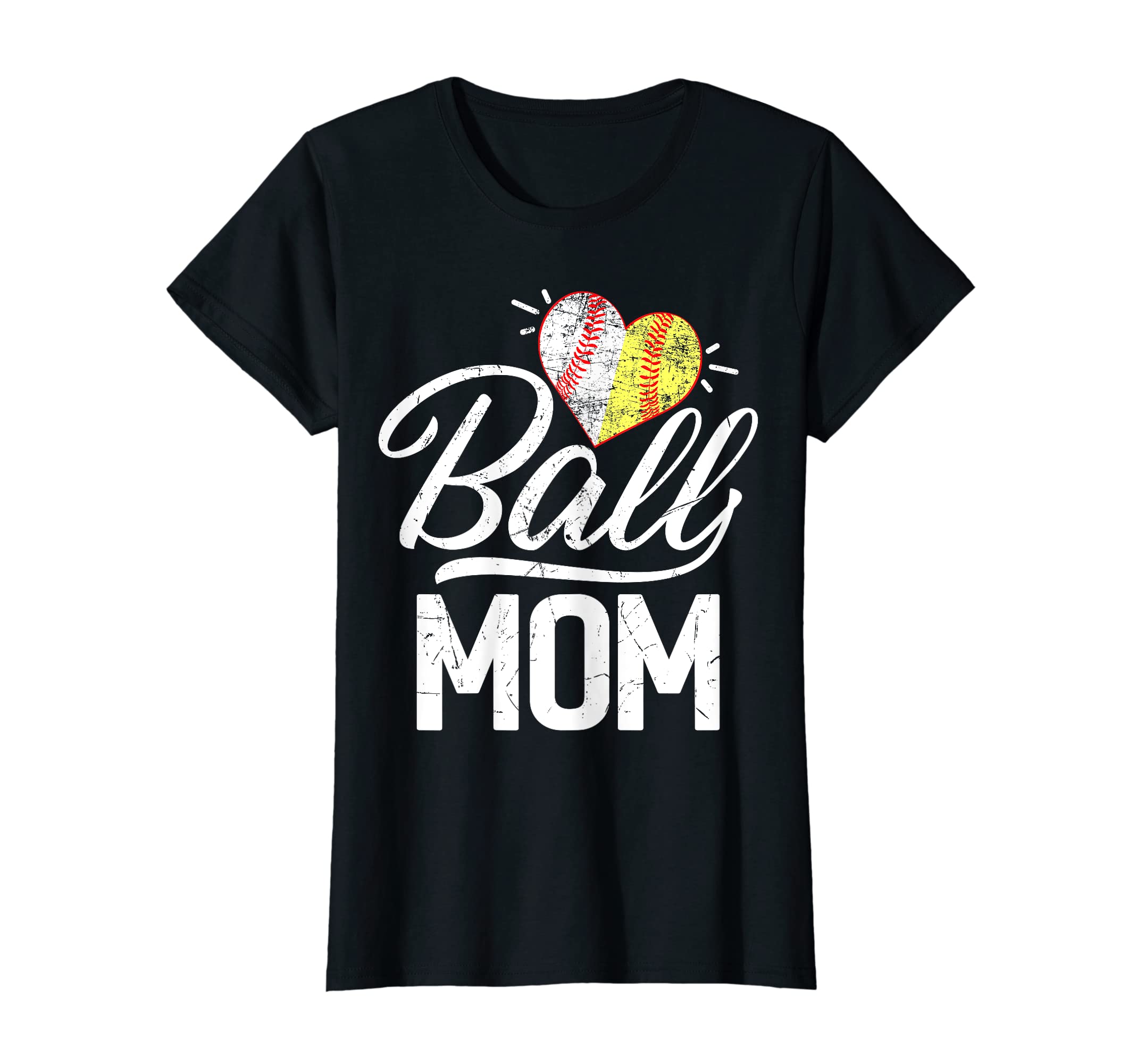 Womens Baseball Lover Funny Ball T-Shirt - Minimalist Print for Adults - T-Shirt, Sweatshirt, Hoodie