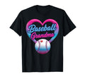 Baseball Grandma Heart Ball Gigi Nana T-Shirt - Aesthetic Graphic Unisex - T-Shirt, Sweatshirt, Hoodie