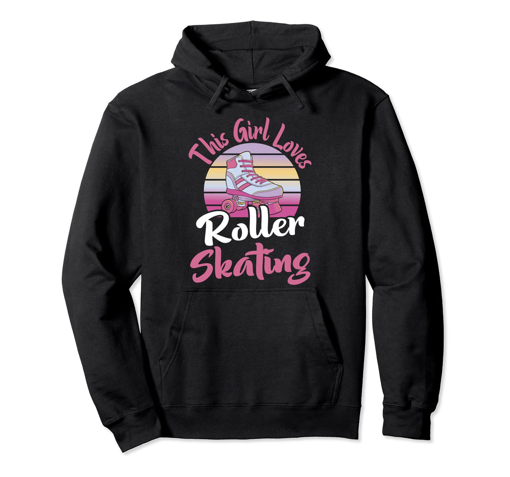 This Loves Roller Skating Funny Hoodie - Trendy Graphic Men Women - T-Shirt, Sweatshirt, Hoodie