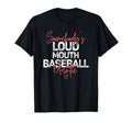 Somebodys Loudmouth Baseball Auntie Best T-Shirt - Trendy Graphic Unisex - T-Shirt, Sweatshirt, Hoodie