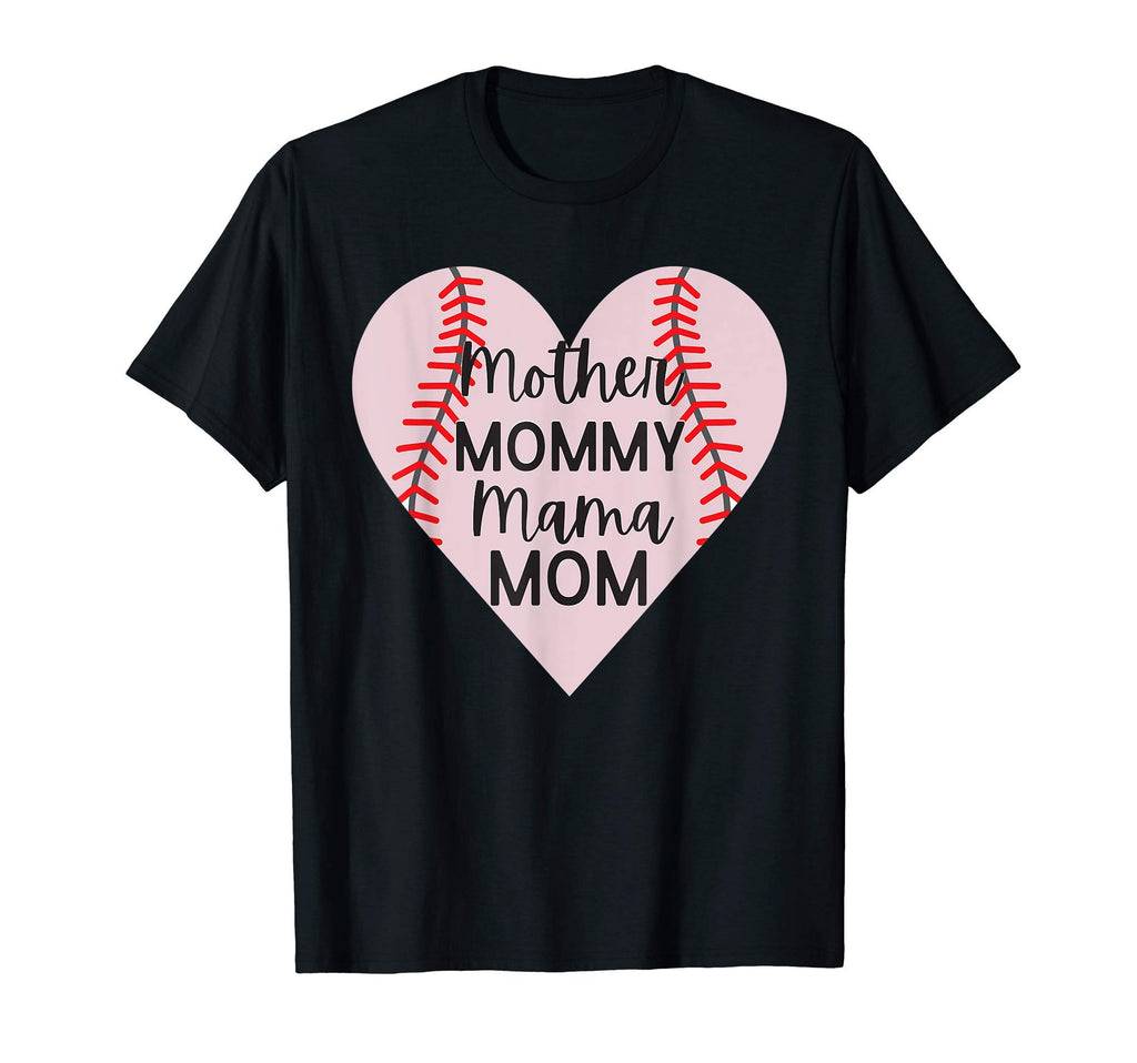 Baseball Mom She Got It From Her Mama T-Shirt - Novelty Apparel Men Women - T-Shirt, Sweatshirt, Hoodie