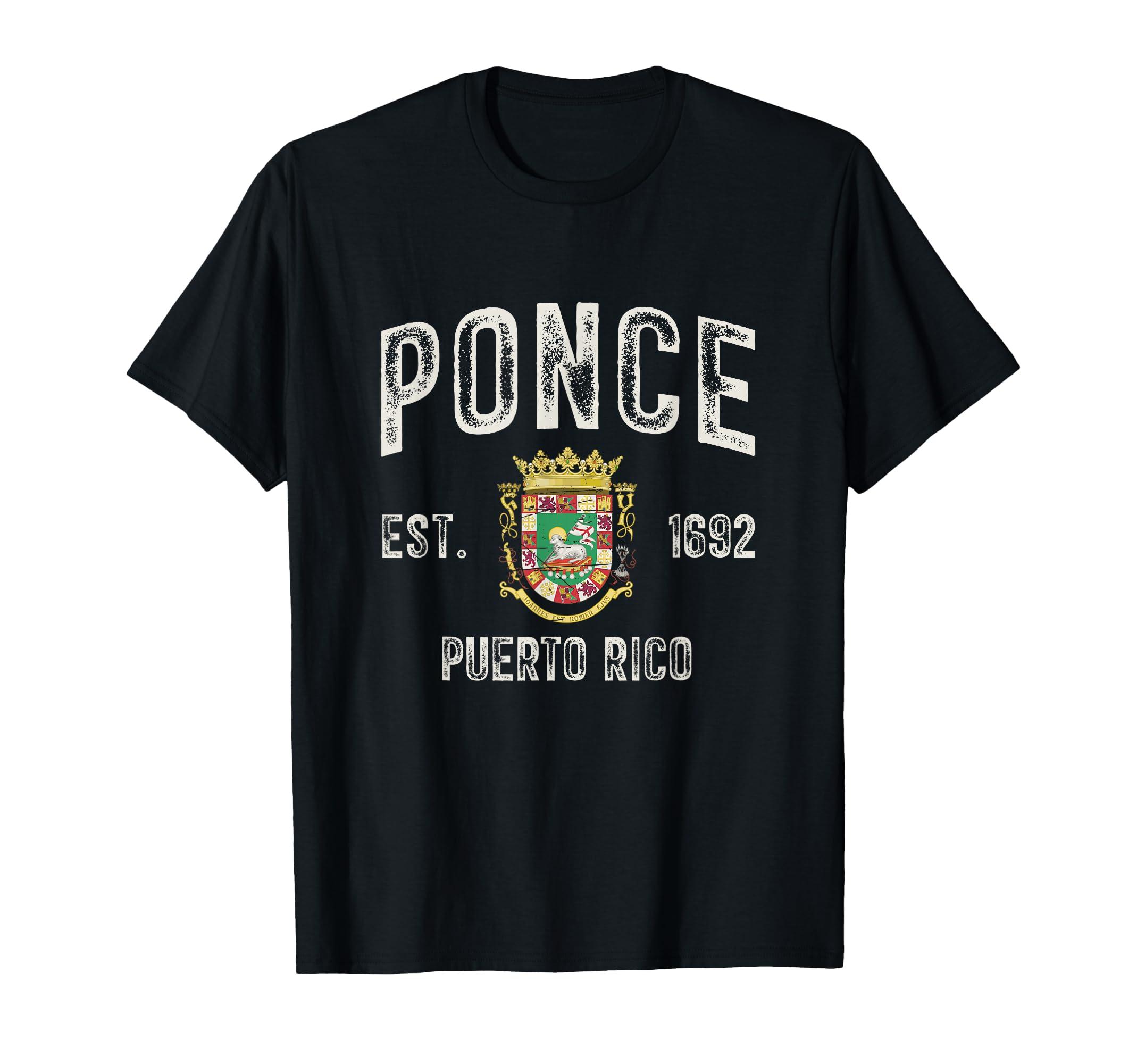 Ponce City Puerto Rico Est 1692 T-Shirt - Streetwear Style Men Women - T-Shirt, Sweatshirt, Hoodie