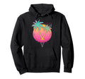 Art 1980S Synthwave Sunset Vaporwave Hoodie - Unique Graphic for Adults - T-Shirt, Sweatshirt, Hoodie