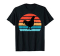 Chicken Animal Silhouette Image 70S T-Shirt - Minimalist Print for Adults - T-Shirt, Sweatshirt, Hoodie