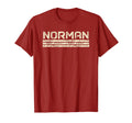 Norman Oklahoma Weathered Stripe T-Shirt - Aesthetic Graphic Unisex - T-Shirt, Sweatshirt, Hoodie