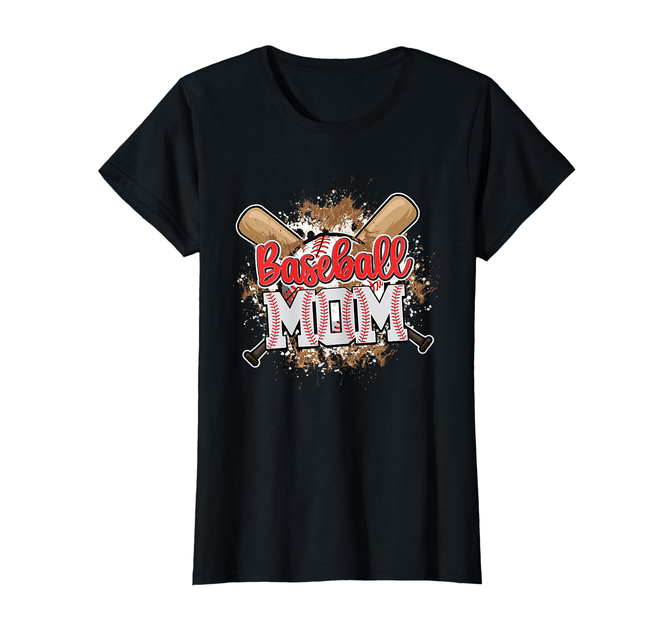Funny Baseball Mom Baseball Mama Sport T-Shirt - Novelty Apparel Unisex - T-Shirt, Sweatshirt, Hoodie