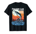 Summer Fishing Sunset California T-Shirt - Aesthetic Graphic Men Women - T-Shirt, Sweatshirt, Hoodie