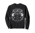 Y2K Grunge Aesthetic Alt Goth Skull Sweatshirt - Graphic Print Men Women - T-Shirt, Sweatshirt, Hoodie