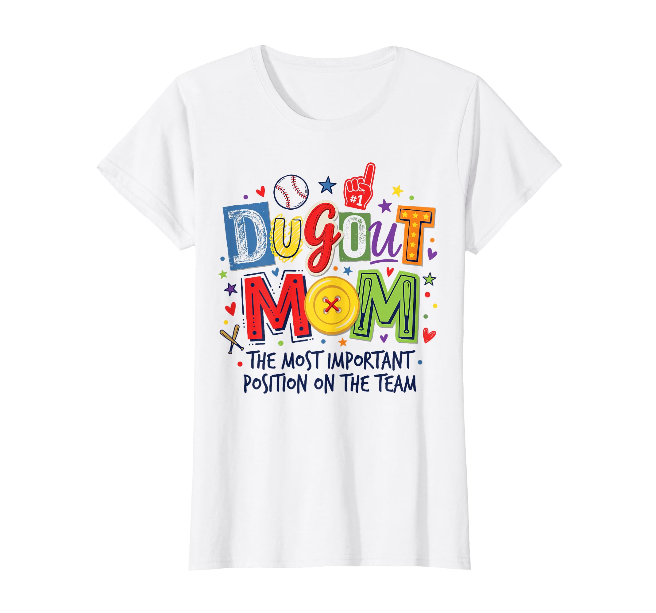 Dugout Mom Baseball Sports Fan Team T-Shirt - Streetwear Style Men Women - T-Shirt, Sweatshirt, Hoodie
