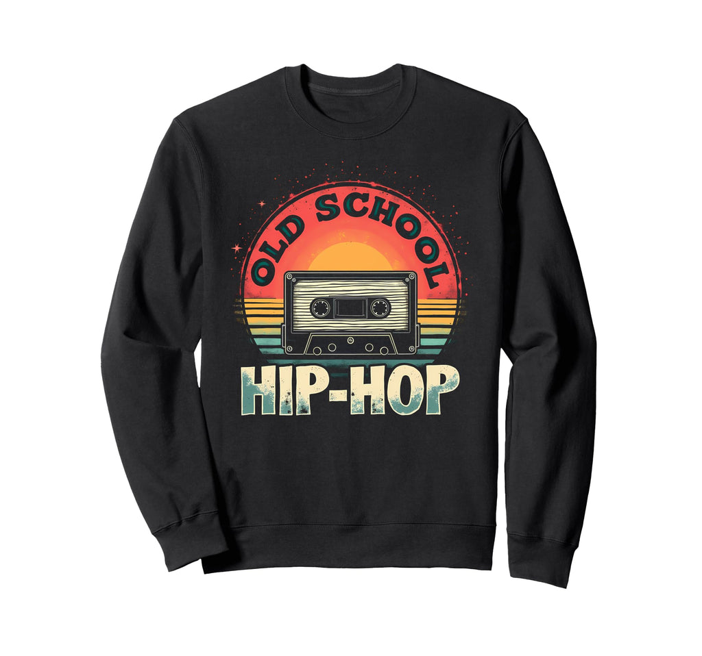 Groovy Old School Hiphop Sweatshirt - Casual Everyday Wear for Adults - T-Shirt, Sweatshirt, Hoodie