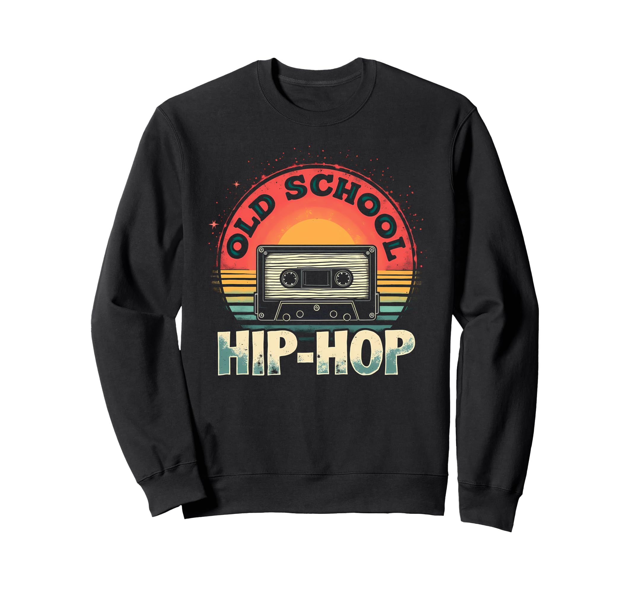 Groovy Old School Hiphop Sweatshirt - Casual Everyday Wear for Adults - T-Shirt, Sweatshirt, Hoodie