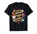 Mom Funny I Run Coffee And Baseball T-Shirt - Aesthetic Graphic for Adults - T-Shirt, Sweatshirt, Hoodie