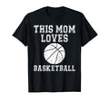 This Mom Loves Basketball Game Day T-Shirt - Graphic Print Men Women - T-Shirt, Sweatshirt, Hoodie