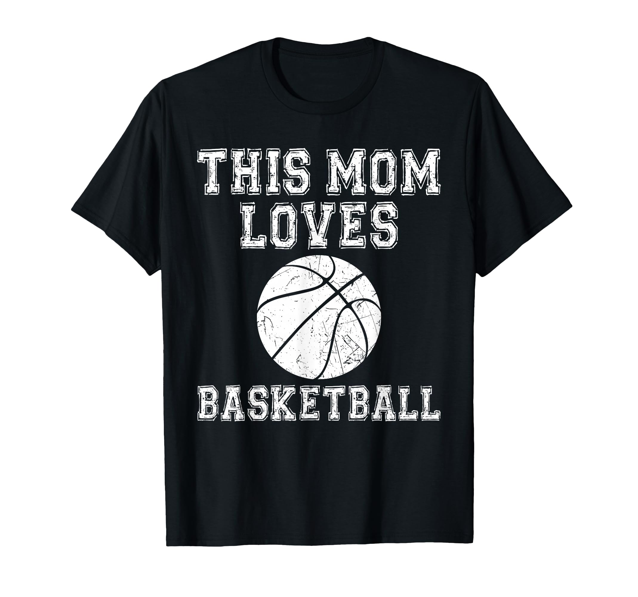 This Mom Loves Basketball Game Day T-Shirt - Graphic Print Men Women - T-Shirt, Sweatshirt, Hoodie