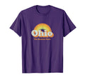 Ohio 70S Rainbow T-Shirt - Casual Everyday Wear for Adults - T-Shirt, Sweatshirt, Hoodie