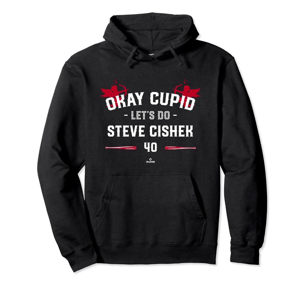 Cupid Lets Do Steve Cishek Valentines Hoodie - Unique Graphic for Adults - T-Shirt, Sweatshirt, Hoodie