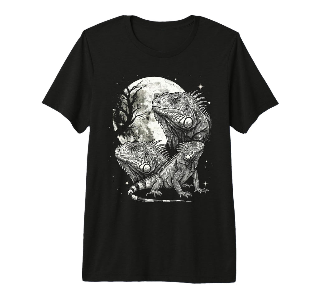 Iguana 90S Aesthetic Y2K Iguana Tri T-Shirt - Fun Novelty Design Men Women - T-Shirt, Sweatshirt, Hoodie