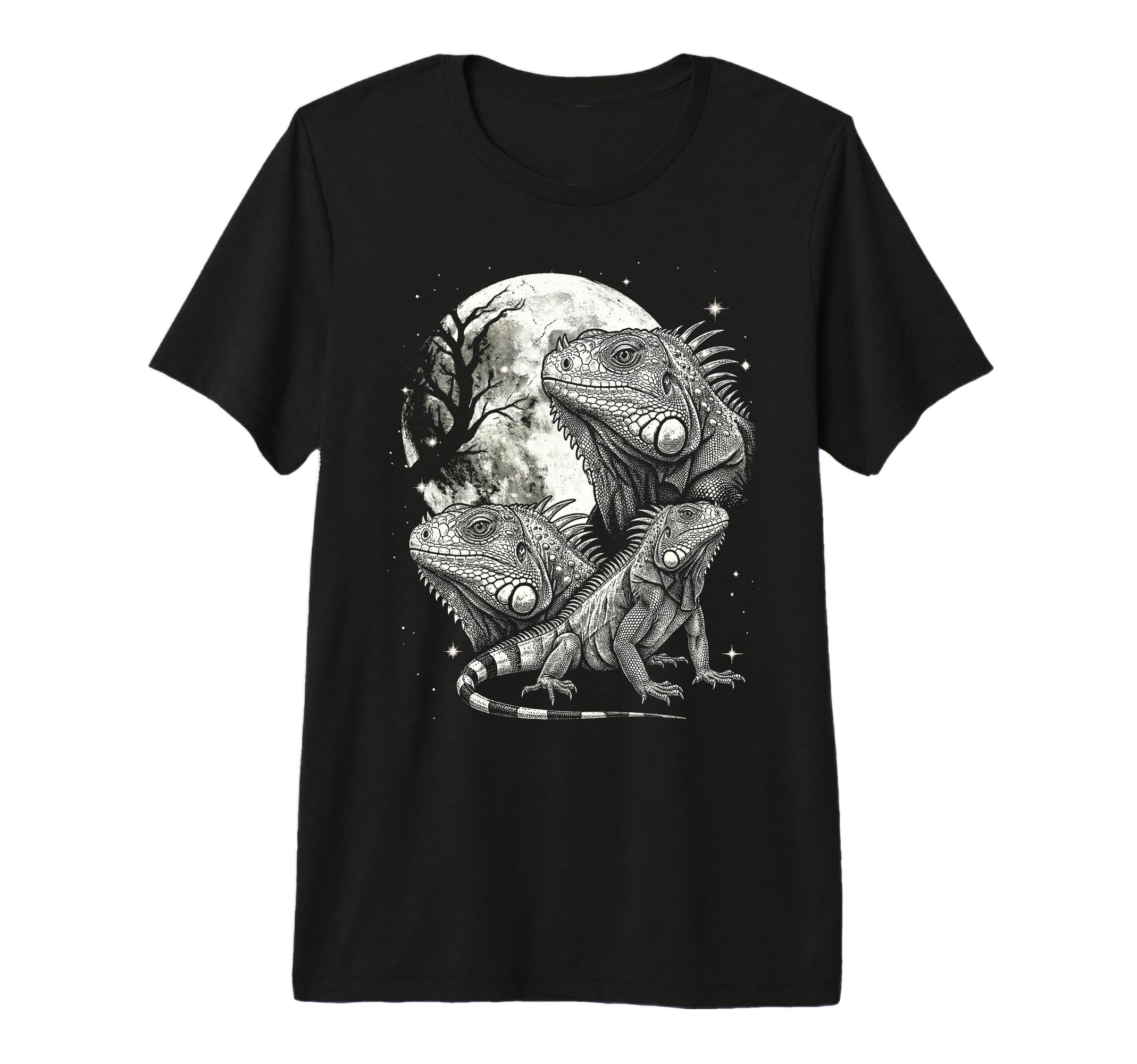 Iguana 90S Aesthetic Y2K Iguana Tri T-Shirt - Fun Novelty Design Men Women - T-Shirt, Sweatshirt, Hoodie