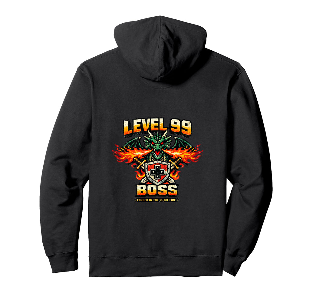 Funny Gamer Dragon Hobby Gaming Hoodie - Casual Everyday Wear Men Women - T-Shirt, Sweatshirt, Hoodie