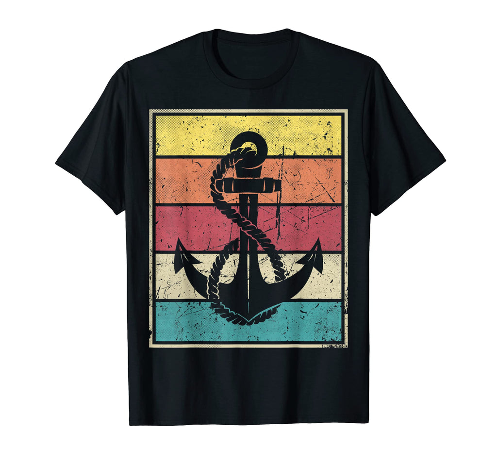Anchor Stripes T-Shirt - Novelty Apparel Unisex - T-Shirt, Sweatshirt, Hoodie