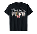 Baseball Mama Coquette Bow Mothers T-Shirt - Minimalist Print for Adults - T-Shirt, Sweatshirt, Hoodie
