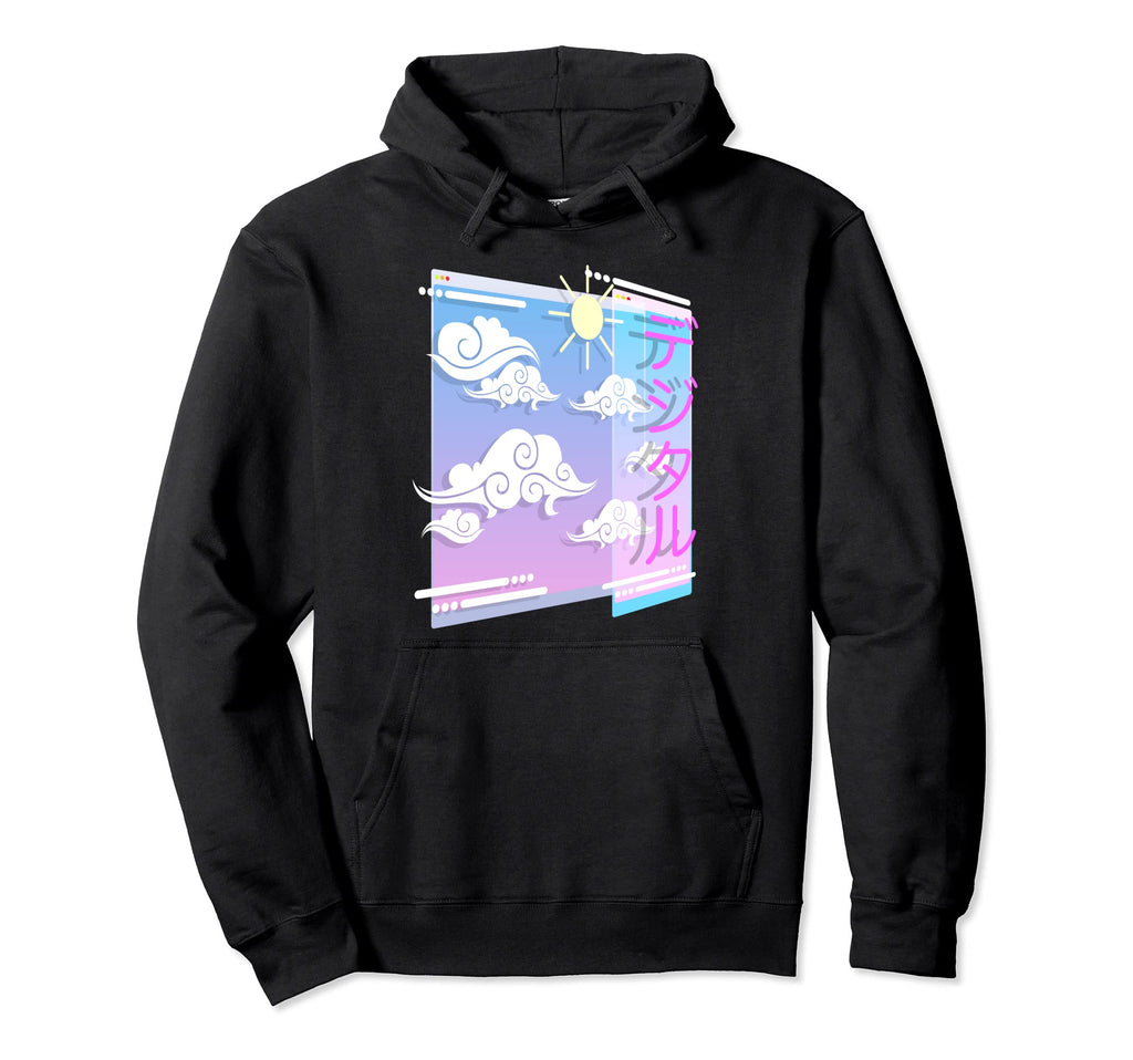 Pastel Goth Web Page Japanese Otaku Hoodie - Novelty Apparel Unisex - T-Shirt, Sweatshirt, Hoodie