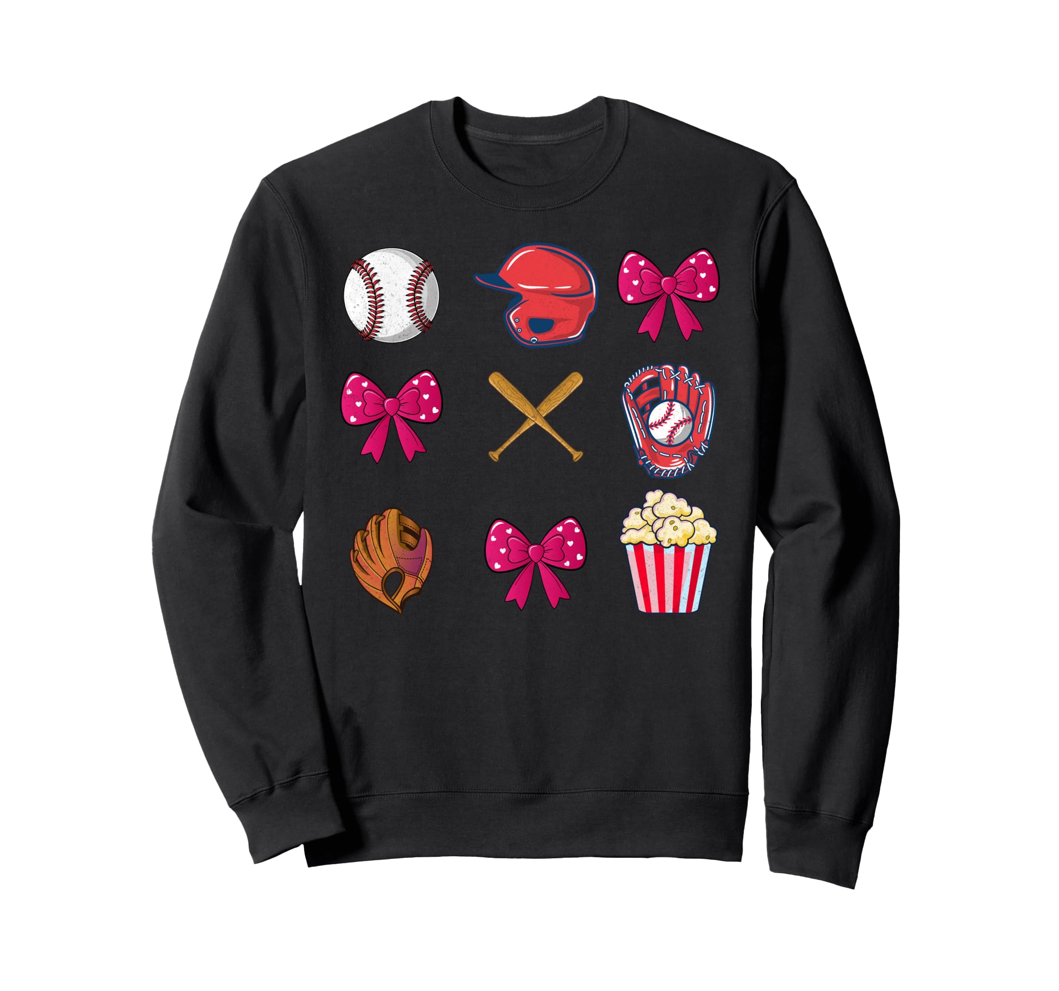 Baseball Mom Mama Mothers Day Sweatshirt - Streetwear Style Unisex - T-Shirt, Sweatshirt, Hoodie