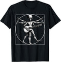 Guitar Player Rocker Musicians da Vinci Concert BD - Adult & Kids T-Shirts, Sweatshirts & Hoodies apparel design preview 1
