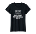 Womens Moms Against White Baseball T-Shirt - Custom Art Print for Adults - T-Shirt, Sweatshirt, Hoodie