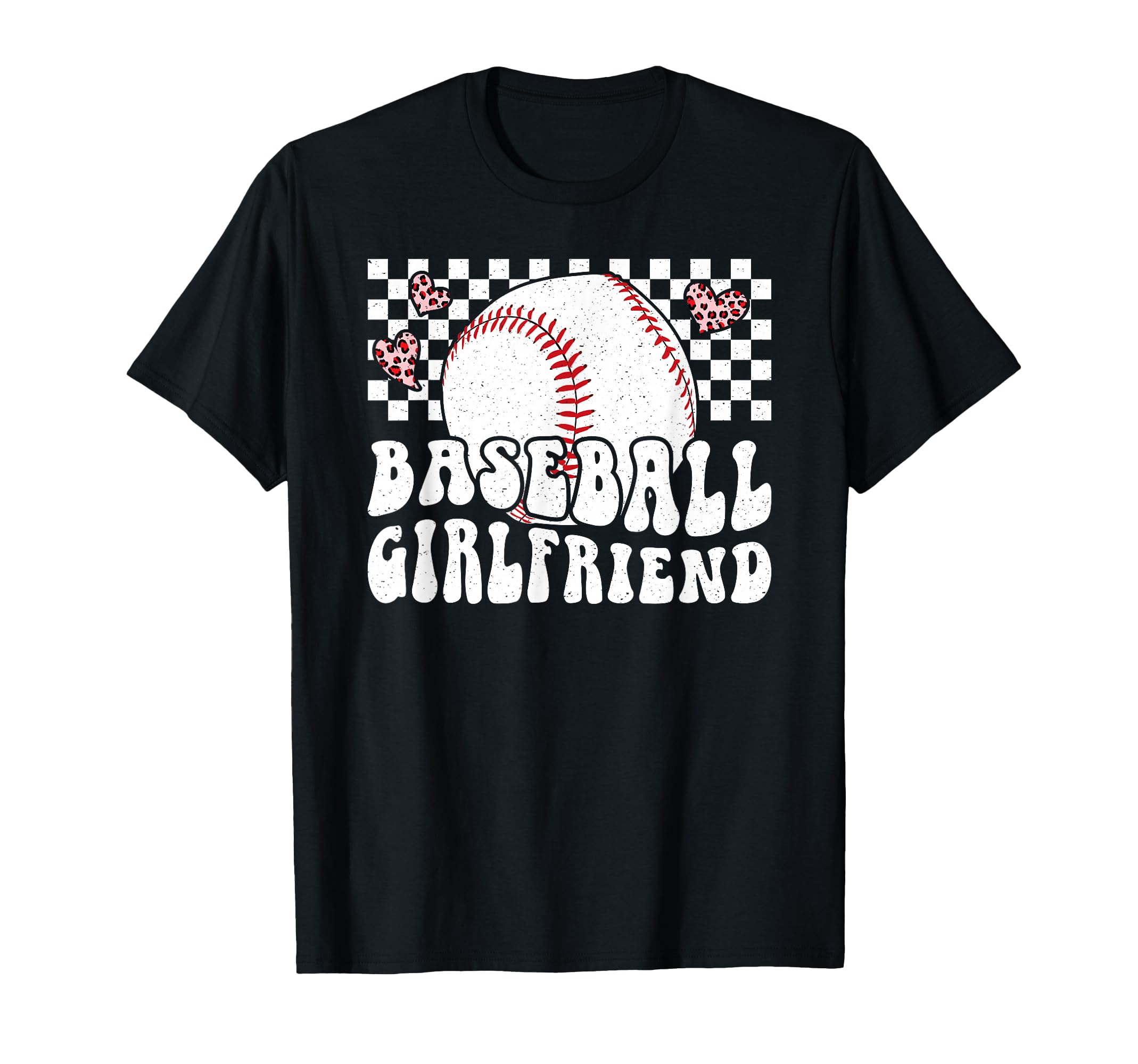 Baseball Girlfriend Groovy Baseball T-Shirt - Streetwear Style for Adults - T-Shirt, Sweatshirt, Hoodie