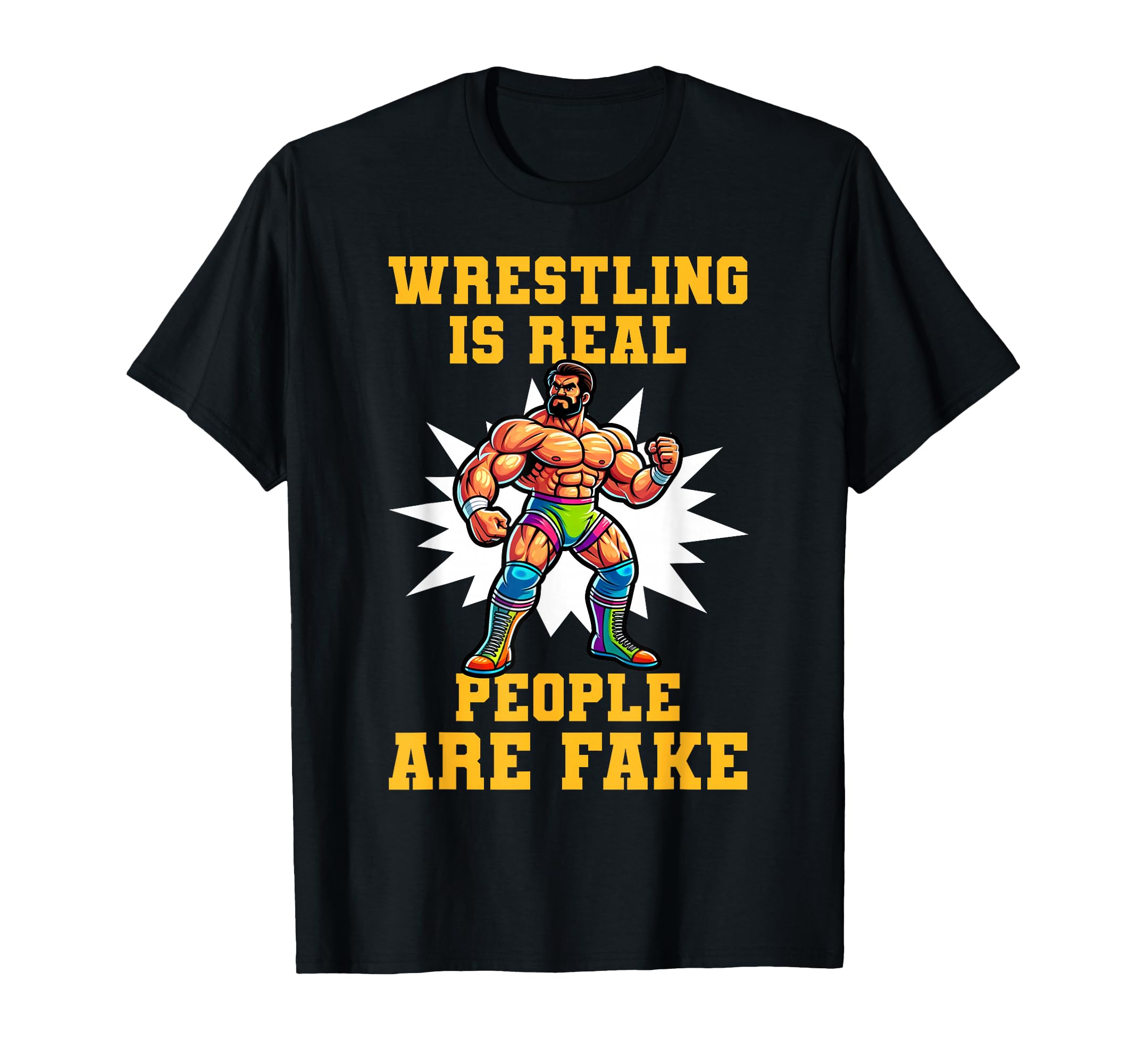 Powerhouse Pro Wrestling Pro Wrestling T-Shirt - Unique Graphic Unisex - T-Shirt, Sweatshirt, Hoodie