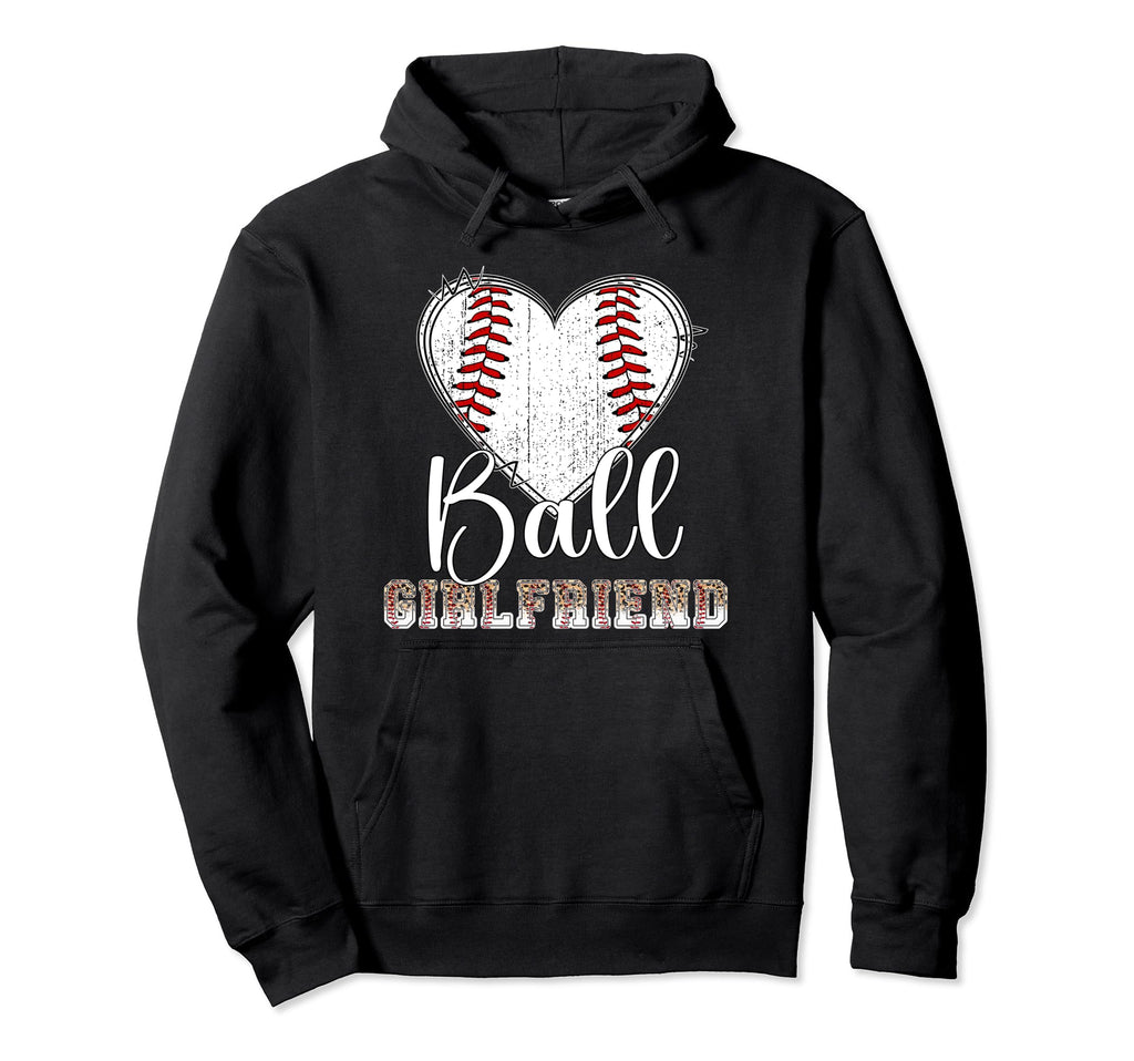 Ball Girlfriend Baseball Hoodie - Casual Everyday Wear for Adults - T-Shirt, Sweatshirt, Hoodie