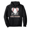 Ball Girlfriend Baseball Hoodie - Casual Everyday Wear for Adults - T-Shirt, Sweatshirt, Hoodie