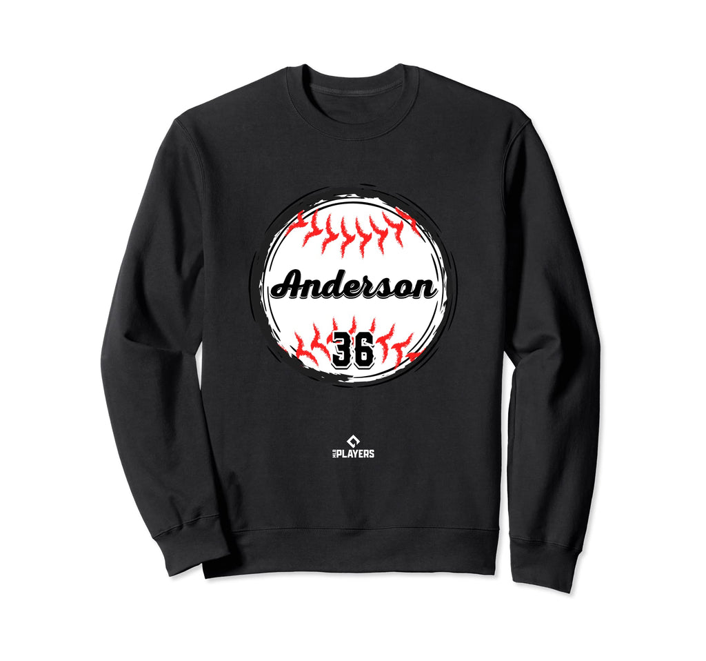 Ian Anderson Baseball Mlbpa Sweatshirt - Streetwear Style for Adults - T-Shirt, Sweatshirt, Hoodie