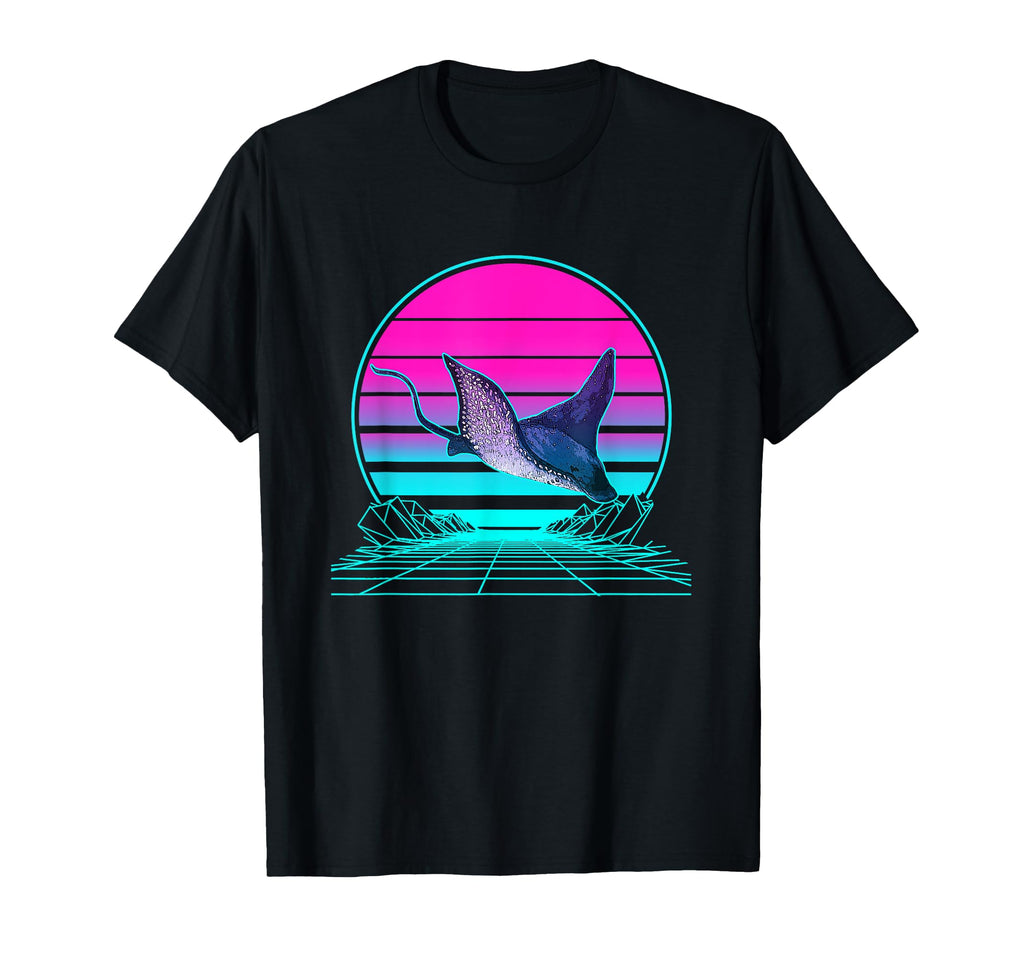 Sunset Stingray T-Shirt - Casual Everyday Wear Unisex - T-Shirt, Sweatshirt, Hoodie