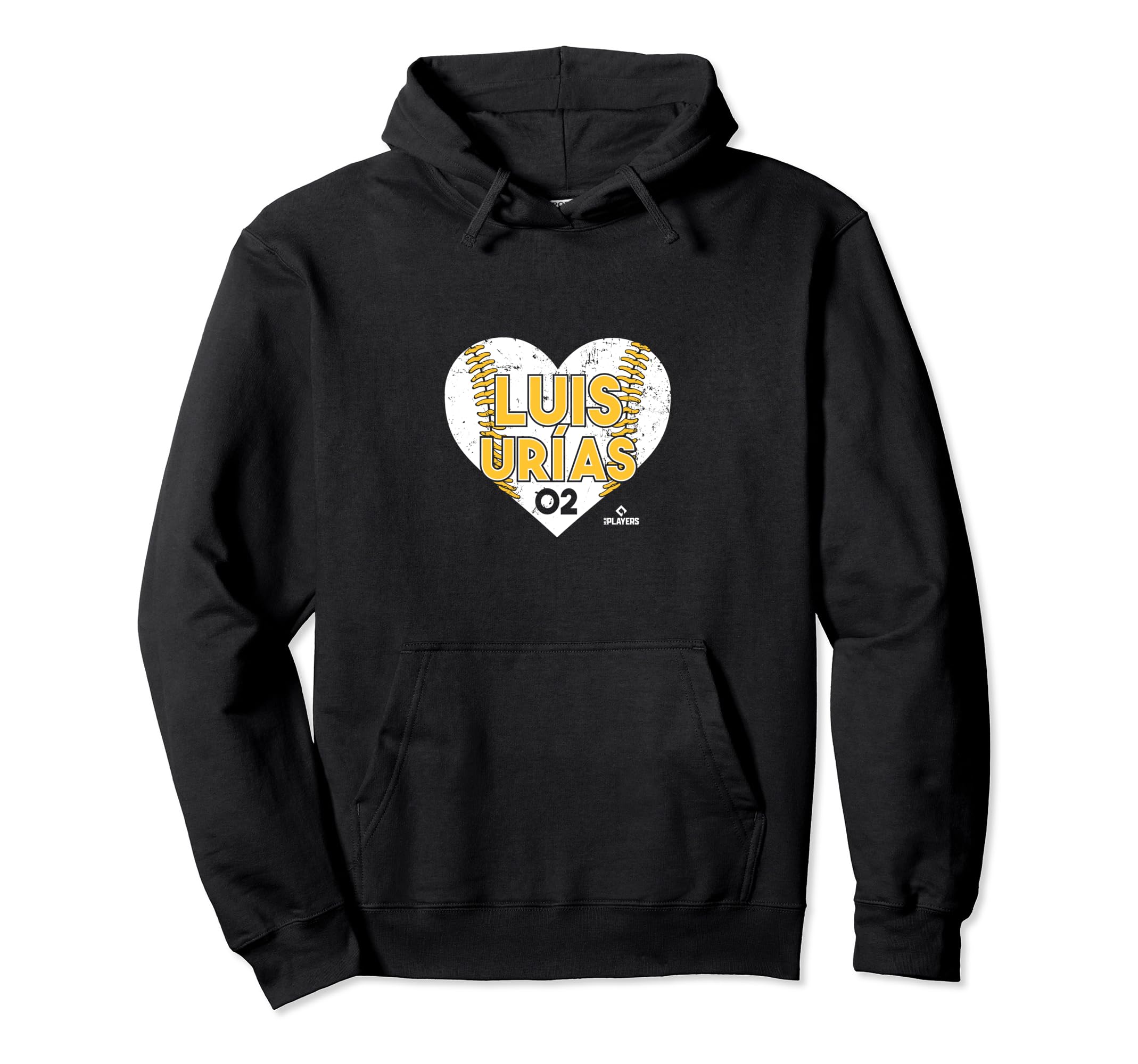 Luis Urias Heart Baseball Hoodie - Novelty Apparel Men Women - T-Shirt, Sweatshirt, Hoodie