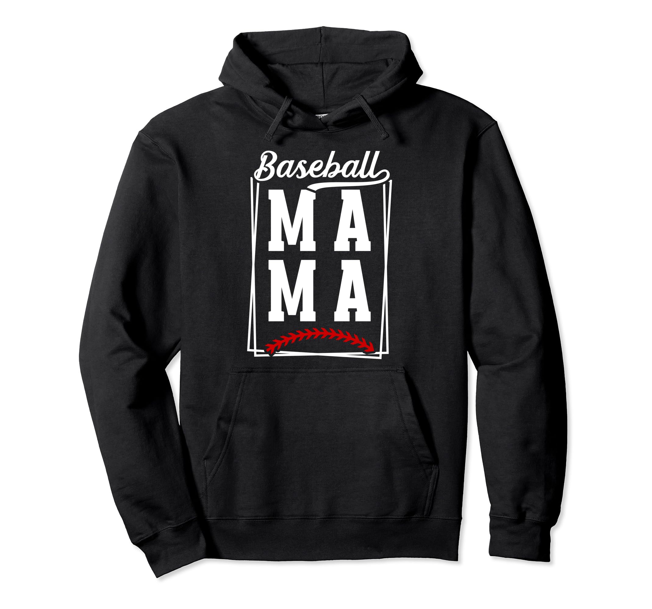 Baseball Mama Baseball Mom Baseball Hoodie - Aesthetic Graphic Unisex - T-Shirt, Sweatshirt, Hoodie
