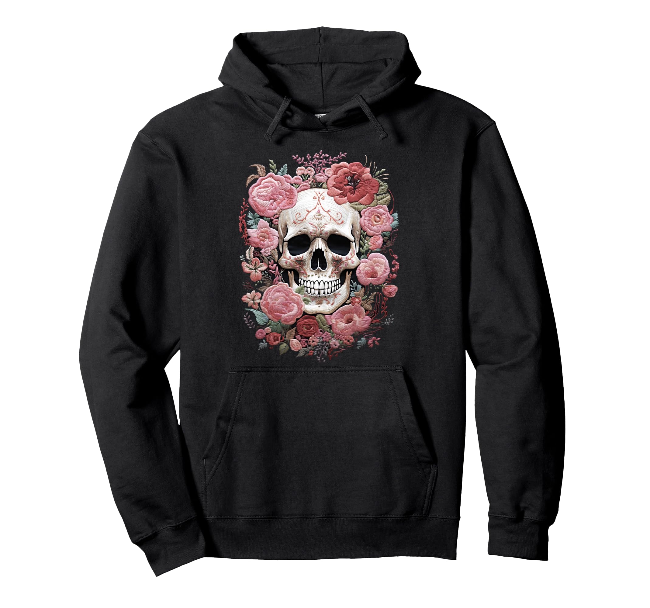 Aesthetic Streetwear Skull Hoodie - Aesthetic Graphic Men Women - T-Shirt, Sweatshirt, Hoodie