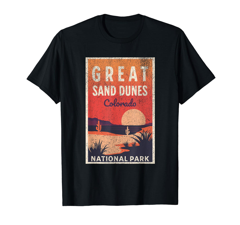 Great Sand Dunes National Park Colorado Hoodie - Fun Novelty Design Unisex - T-Shirt, Sweatshirt, Hoodie