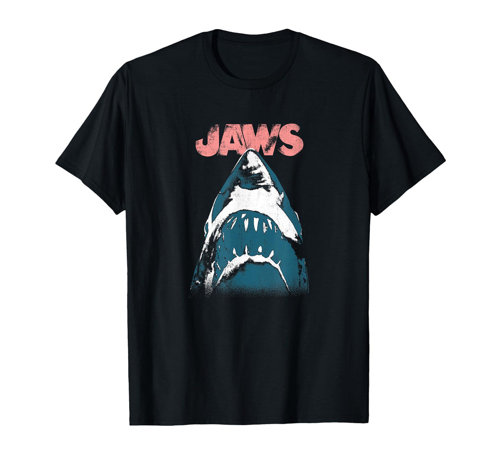 Jaws Distressed Art T-Shirt - Aesthetic Graphic for Adults - T-Shirt, Sweatshirt, Hoodie