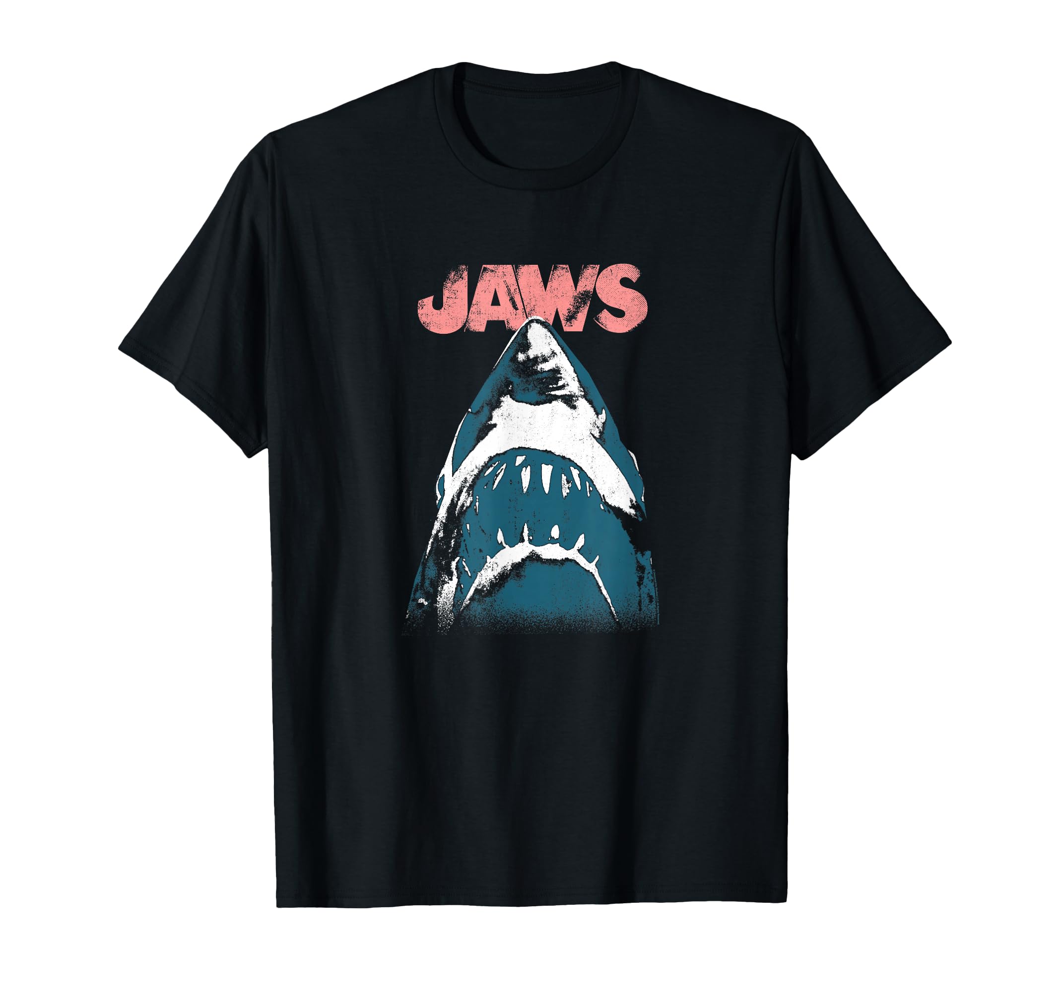Jaws Distressed Art T-Shirt - Aesthetic Graphic for Adults - T-Shirt, Sweatshirt, Hoodie