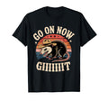 Go Now Git Western Country Possum T-Shirt - Minimalist Print for Adults - T-Shirt, Sweatshirt, Hoodie