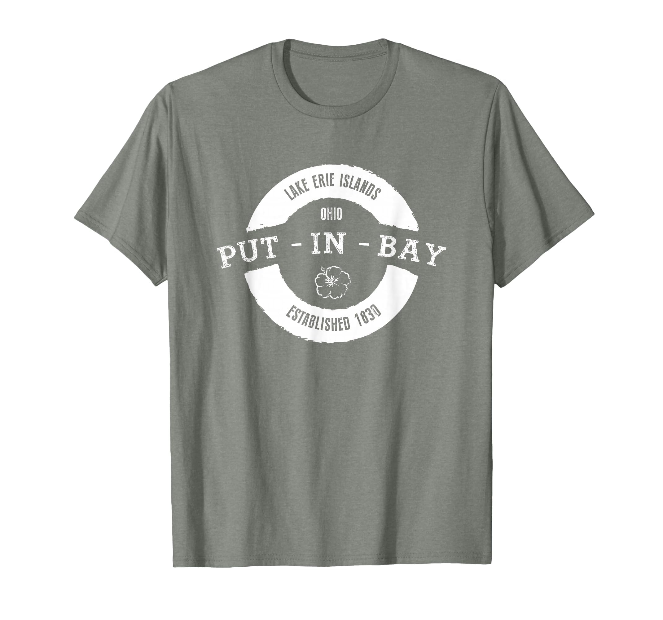 Put Bay Ohio Est 1830 Distressed T-Shirt - Streetwear Style for Adults - T-Shirt, Sweatshirt, Hoodie