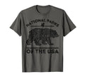National Parks Bear Hiking Travel T-Shirt - Graphic Print Men Women - T-Shirt, Sweatshirt, Hoodie