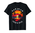San Juan Puerto Rico 70S Sunset Beach T-Shirt - Novelty Apparel for Adults - T-Shirt, Sweatshirt, Hoodie