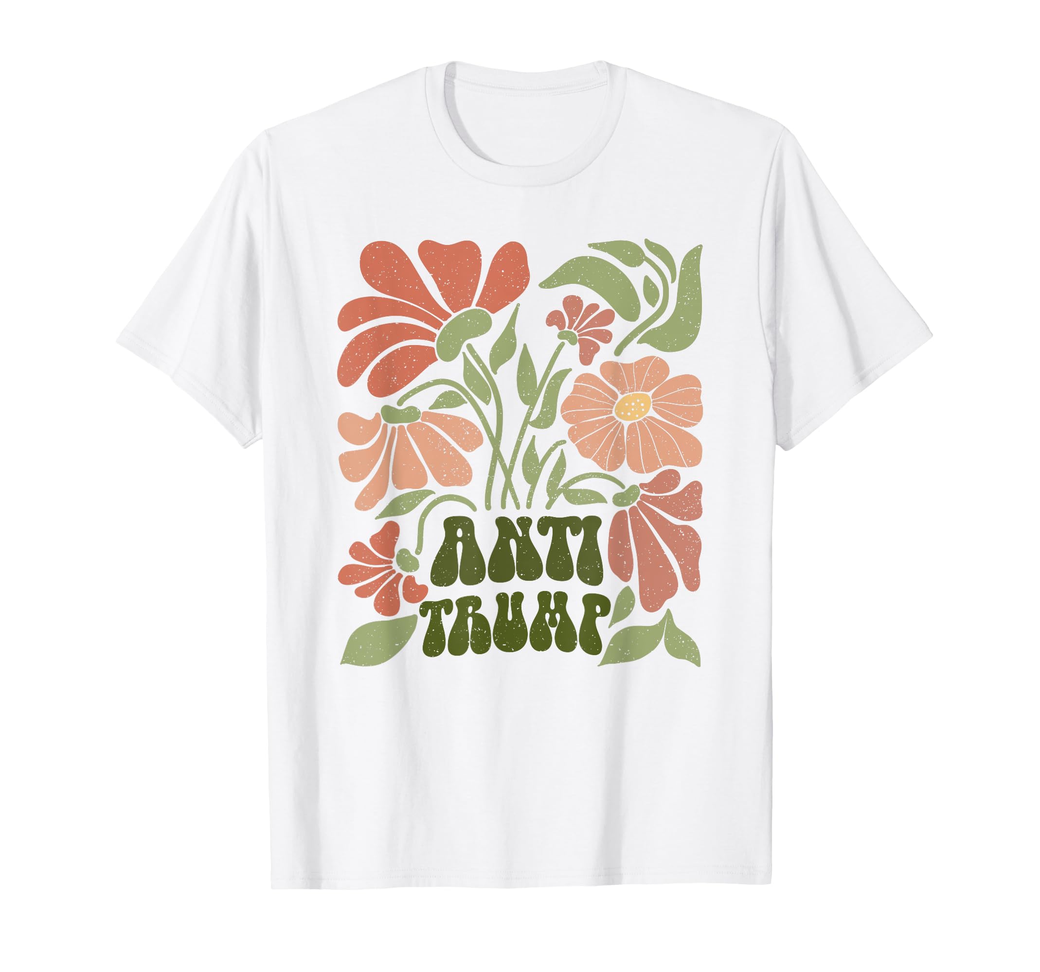 Subtle Anti Trump Floral Boho Kamala T-Shirt - Streetwear Style Unisex - T-Shirt, Sweatshirt, Hoodie