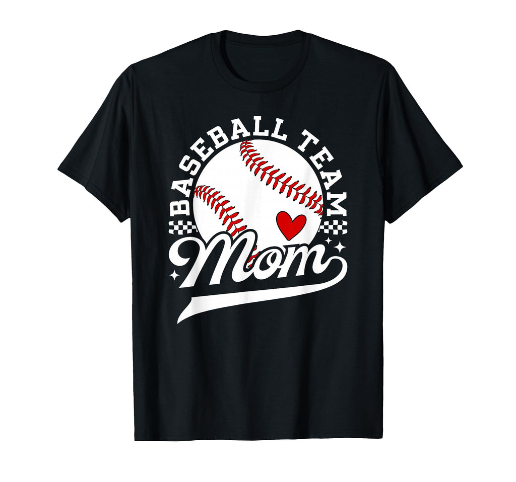 Baseball Team Mom Appreciation Baseball T-Shirt - Unique Graphic Men Women - T-Shirt, Sweatshirt, Hoodie