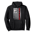 American Flag Mom Soccer Daughter Hoodie - Aesthetic Graphic for Adults - T-Shirt, Sweatshirt, Hoodie